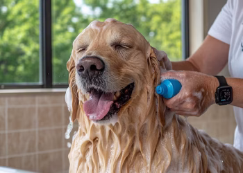 Cuál es la frecuencia ideal para bañar a un perro según los veterinarios