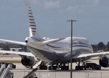 El Pentágono aceptó el lujoso avión que Qatar le regaló a Donald Trump