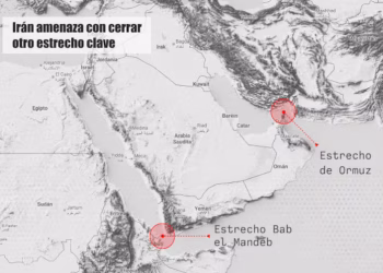 Irán amenaza con bloquear también el estrecho de Bab al Mandeb