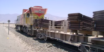 Una banda atracó un tren que transportaba cobre en el norte de Chile