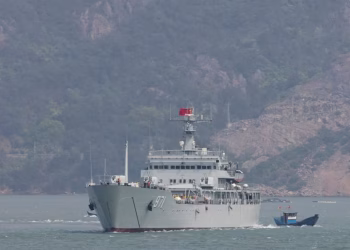 El jefe de seguridad de Taiwán denunció que China desplegó más de 100 buques alrededor de la isla en los últimos días