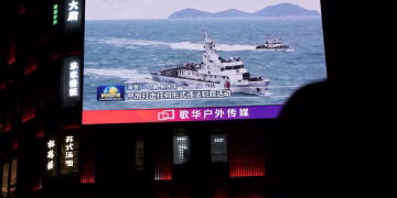Taiwán denunció que la guardia costera de China realizó una nueva incursión cerca de la isla de Kinmen