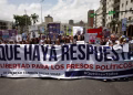 Los familiares de presos políticos exigieron a Delcy Rodríguez nuevas liberaciones en Caracas