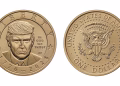 Ya están a la venta en Estados Unidos las monedas de USD 1 con la cara de Trump